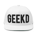 01 WHITE GEEKD CAP (Embroidery)