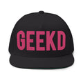 01 PINK GEEKD CAP (Embroidery)