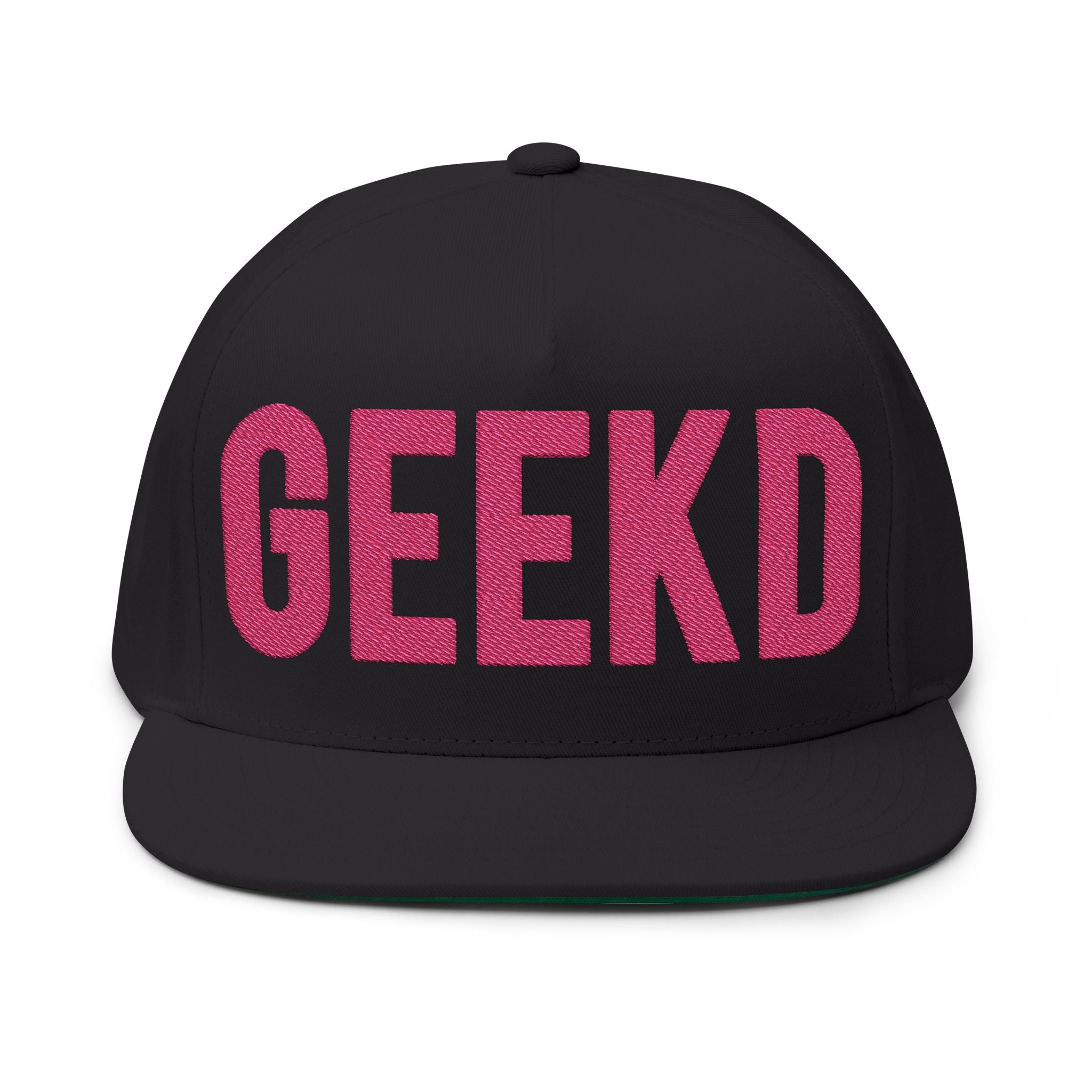 01 PINK GEEKD CAP (Embroidery)