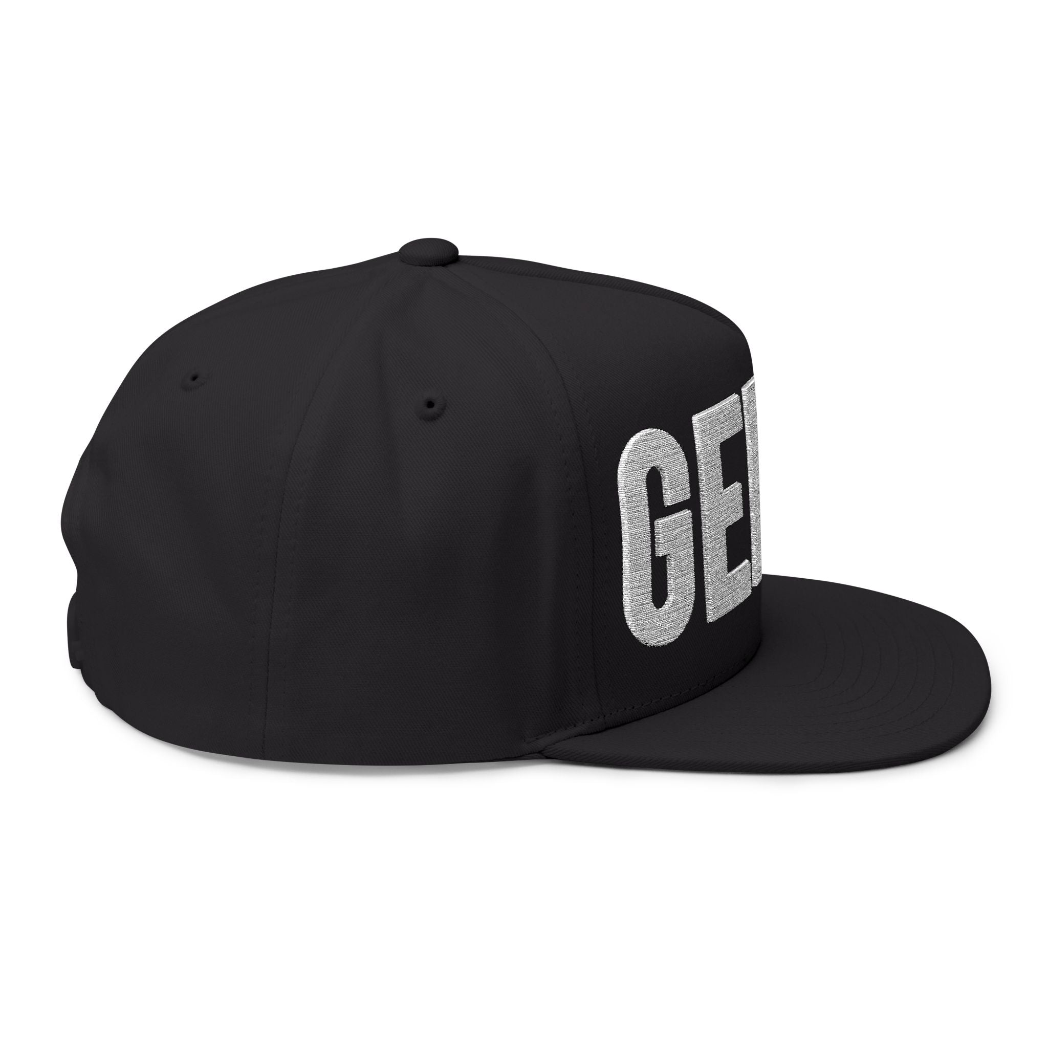 01 BLACK GEEKD CAP (Embroidery)