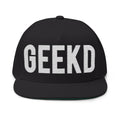 01 BLACK GEEKD CAP (Embroidery)