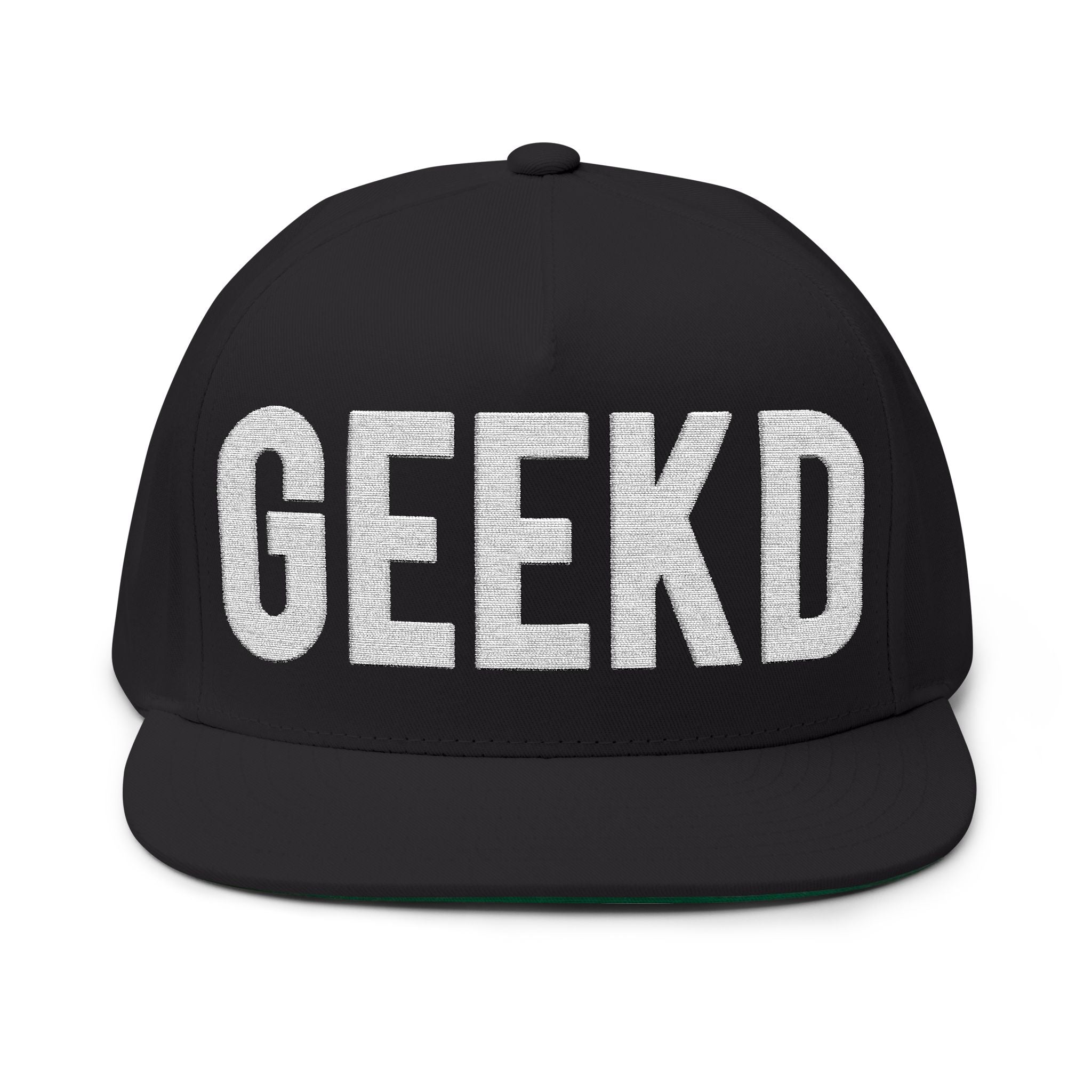 01 BLACK GEEKD CAP (Embroidery)