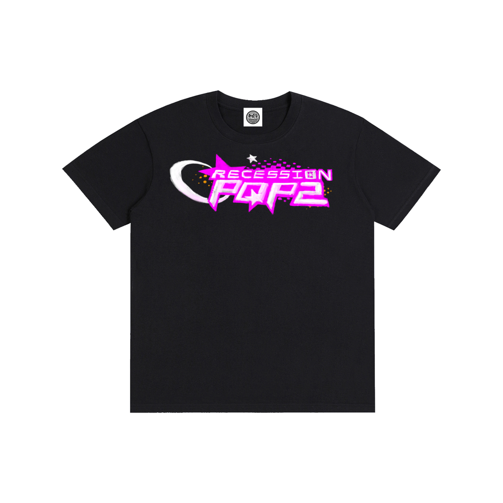 RECESSION POP BLACK GEEKD TEE